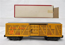 Load image into Gallery viewer, American Flyer 24076 Union Pacific Cattle Stock Car BOXED and CLEAN! postwar KNUCKLE
