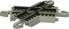 Load image into Gallery viewer, Bachmann HO 44542 Gray roadbed EZ Track 60 degree crossing nickel silver New