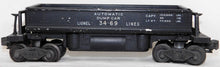 Load image into Gallery viewer, Lionel 3469 Die Cast Automatic Coal Dump car w/ 206 bag of coal tray & instr 1949-51 version O