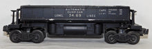 Load image into Gallery viewer, Lionel 3469 Die Cast Automatic Coal Dump car w/ 206 bag of coal tray & instr 1949-51 version O