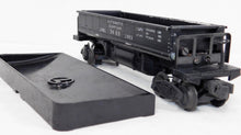 Load image into Gallery viewer, Lionel 3469 Die Cast Automatic Coal Dump car w/ 206 bag of coal tray & instr 1949-51 version O