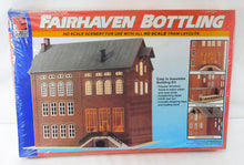 Load image into Gallery viewer, Lifelike 1355 Faihaven Bottling HO Scale Model Building Kit SEALED NEW w/ docks