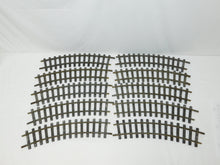 Load image into Gallery viewer, Aristocraft 10 sections Curved Track Brass Rail G Gauge 600mm Radius 4' curves