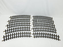 Load image into Gallery viewer, Aristocraft 10 sections Curved Track Brass Rail G Gauge 600mm Radius 4' curves