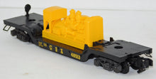 Load image into Gallery viewer, American Flyer 6-48513 CSX Depressed Center Flat Car W/ Yellow Generator S scale