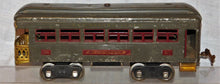 Load image into Gallery viewer, Lionel 341 Standard Gauge Passenger car Observation Gray/Maroon Lionel Lines 12"