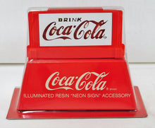 Load image into Gallery viewer, Department 56 #5482-8 Lighted Coca-Cola "Neon" Billboard Sign 1994 Snow Village