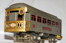 Load image into Gallery viewer, Lionel 341 Standard Gauge Passenger car Observation Gray/Maroon Lionel Lines 12"