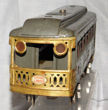 Load image into Gallery viewer, Lionel 341 Standard Gauge Passenger car Observation Gray/Maroon Lionel Lines 12"