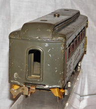 Load image into Gallery viewer, Lionel 341 Standard Gauge Passenger car Observation Gray/Maroon Lionel Lines 12"