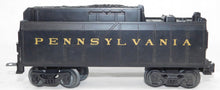 Load image into Gallery viewer, Lionel Pennsylvania Railroad Steam Engine & tender 4-4-2 Smoke Reverse 1645 PRR
