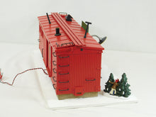 Load image into Gallery viewer, Santa's North Pole Workshop Lights & Smokes G Gauge USA Trains diorama Christmas