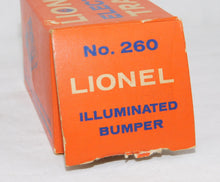 Load image into Gallery viewer, Lionel 260 Red Bumper Lighted Die Cast BOXED Tested works Lighted O/027 Super O