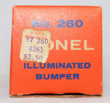 Load image into Gallery viewer, Lionel 260 Red Bumper Lighted Die Cast BOXED Tested works Lighted O/027 Super O