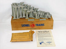 Load image into Gallery viewer, Lionel Trains 110 Graduated Trestle Set 24pcs Up & Down Boxed w/ALL extras COMPLETE
