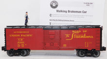 Load image into Gallery viewer, Lionel Trains 6-29320 Walking Brakeman Boxcar Union Pacific UP Operating C7 wrks