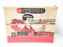 Load image into Gallery viewer, American Flyer #20597 ORIGINAL UNcatalogued SET BOX only S had 24566 steam frt