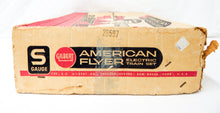 Load image into Gallery viewer, American Flyer #20597 ORIGINAL UNcatalogued SET BOX only S had 24566 steam frt
