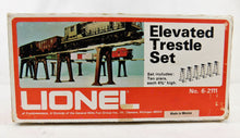 Load image into Gallery viewer, Lionel Trains 111 Elevated Trestle Set 10 pieces + connectors Vintage
