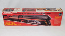 Load image into Gallery viewer, Lionel 6-8100 Norfolk & Western J-Class 4-8-4 Steam Engine N&W Streamlined 611