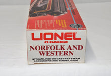 Load image into Gallery viewer, Lionel 6-8100 Norfolk & Western J-Class 4-8-4 Steam Engine N&W Streamlined 611