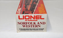Load image into Gallery viewer, Lionel 6-8100 Norfolk & Western J-Class 4-8-4 Steam Engine N&W Streamlined 611
