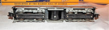 Load image into Gallery viewer, American Flyer Silver Flash Passenger Set K5469WT PA diesels 477 478 Chestnut stripes