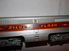 Load image into Gallery viewer, American Flyer Silver Flash Passenger Set K5469WT PA diesels 477 478 Chestnut stripes