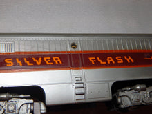 Load image into Gallery viewer, American Flyer Silver Flash Passenger Set K5469WT PA diesels 477 478 Chestnut stripes