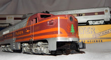 Load image into Gallery viewer, American Flyer Silver Flash Passenger Set K5469WT PA diesels 477 478 Chestnut stripes