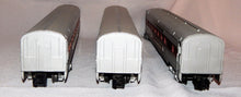 Load image into Gallery viewer, American Flyer Silver Flash Passenger Set K5469WT PA diesels 477 478 Chestnut stripes