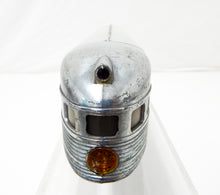 Load image into Gallery viewer, CLEAN American Flyer 663 Aluminum Observation Car Metal lighted w/drumhead 1950s