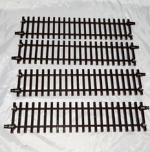 Load image into Gallery viewer, Atlas O #7050 Lot of 4 Sections 10" straight 2 Rail O Scale nickle silver Cde148