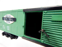 Load image into Gallery viewer, American Flyer 24065 NYC Green Painted Boxcar Pikemaster couplers New York Central