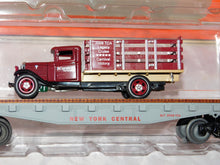 Load image into Gallery viewer, Lionel 6-52271 TCA Work Train 1957 Flatcar + Pickup NTTM Std O Carnival Cruise NYC