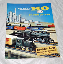 Load image into Gallery viewer, American Flyer D4106 1958 Gilbert HO SCALE TRAINS catalog USA Postwar REALLY NICE