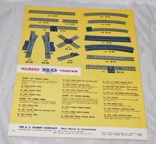 Load image into Gallery viewer, American Flyer D4106 1958 Gilbert HO SCALE TRAINS catalog USA Postwar REALLY NICE