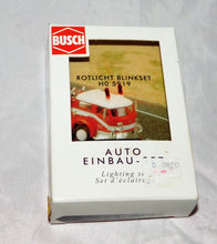 Load image into Gallery viewer, Busch 5919 Blinker Set 2 alt red HO Scale Model Lighting Rotlicht Blinkset C10