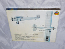 Load image into Gallery viewer, AHM Spirit of St Louis Airplane 1:87 Scale HO SK-5 Kit 1974 BOXED Sealed Lindberg