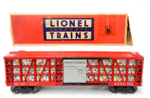 Load image into Gallery viewer, Lionel 6434 Operating Poultry Dispatch Car RED PAINTED version 58-59 lighted BOX