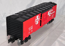 Load image into Gallery viewer, Lionel Trains Red Santa Fe Boxcar ATSF 15049 O gauge Shock Control 2010 uncatlgd