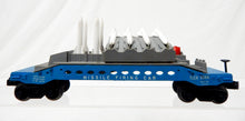 Load image into Gallery viewer, Lionel Trains Postwar 6544 Missile Firing Trail Car Military army Blue 8 missles