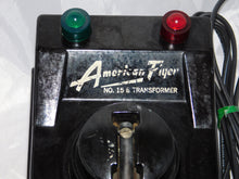 Load image into Gallery viewer, Vintage 1953 American Flyer 15B 110 watt transformer Deadman Handle AC Serviced
