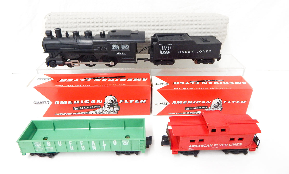Clean 1964 American Flyer 20062 Gilbert Train Set Uncataloged S