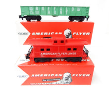 Load image into Gallery viewer, Clean 1964 American Flyer 20062 Gilbert Train Set Uncataloged S gauge Buffalo Hunt