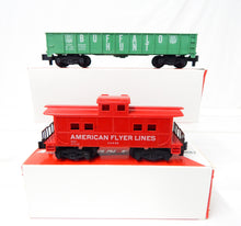 Load image into Gallery viewer, Clean 1964 American Flyer 20062 Gilbert Train Set Uncataloged S gauge Buffalo Hunt