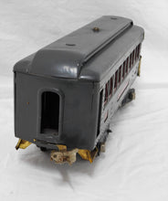 Load image into Gallery viewer, Lionel #338 Standard Gauge Passenger car Observation Gray 12" Mostly Restored