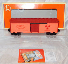 Load image into Gallery viewer, Lionel 6-26288 AEC Glow in the Dark Boxcar Reddish Atomic Energy Commission