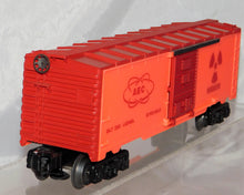 Load image into Gallery viewer, Lionel 6-26288 AEC Glow in the Dark Boxcar Reddish Atomic Energy Commission