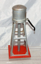 Load image into Gallery viewer, Vintage Lionel 93 Metal Water Tower Aluminum silver tinplate clean accessory tin